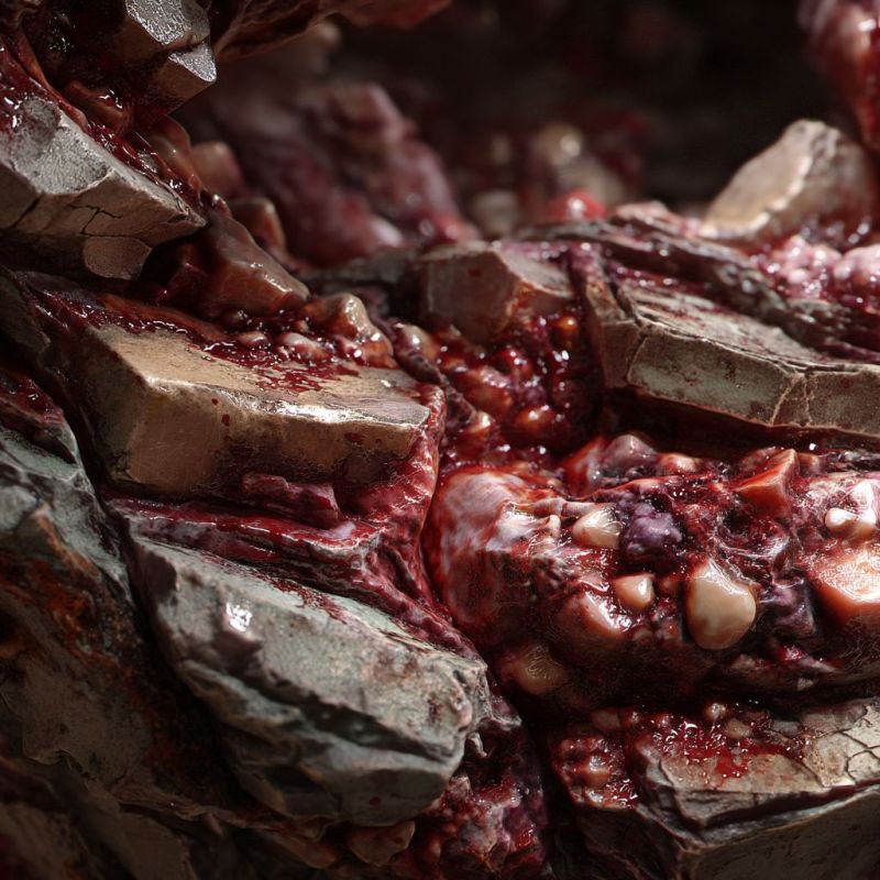 Rubble, Flesh, Medium