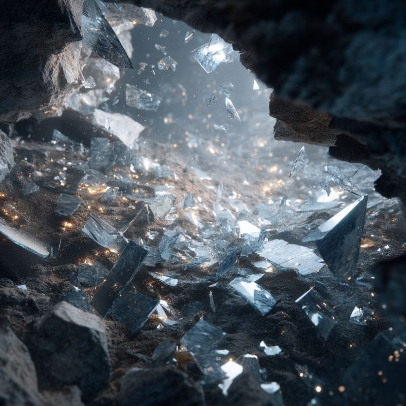 Rubble, Glass, Large 4