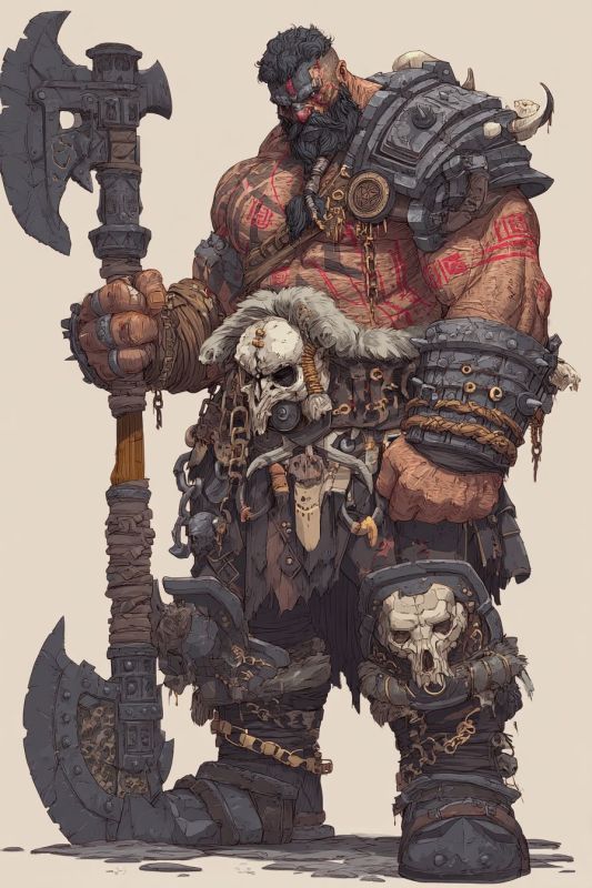 Barbarian - Tier 4 (Template) 4