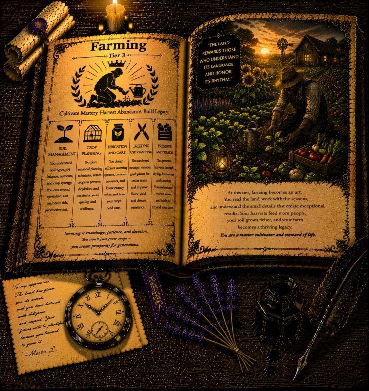 Skill Book: Farming - Tier 3