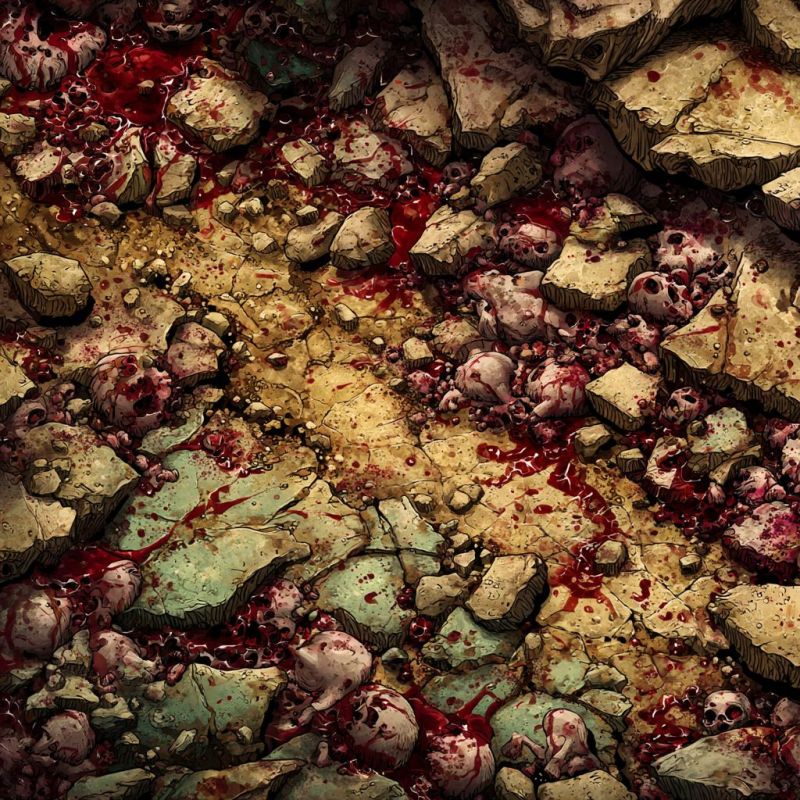 Rubble, Flesh, Medium 2