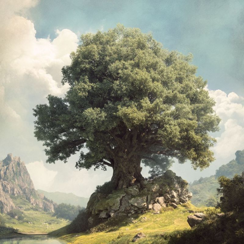 Oak Tree, Large 4
