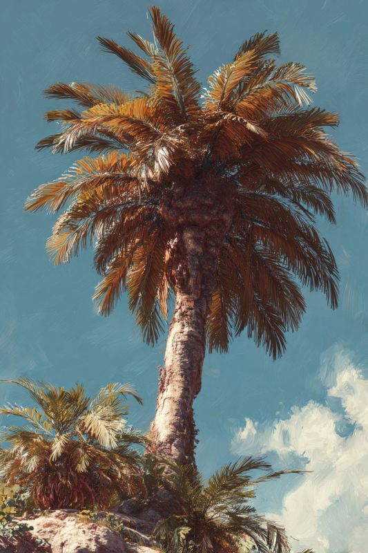 Palm Tree, Medium