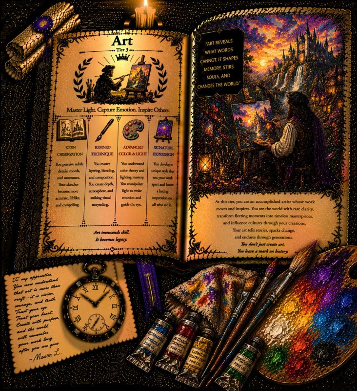 Skill Book: Art - Tier 3