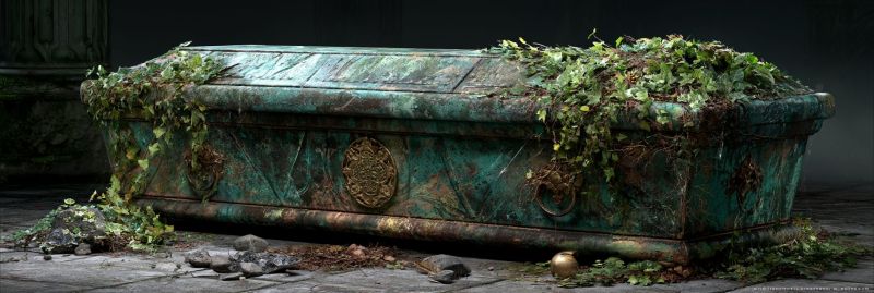 Coffin, Stone, Medium
