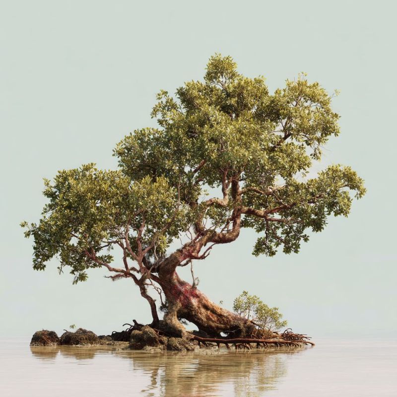 Mangrove Tree, Large