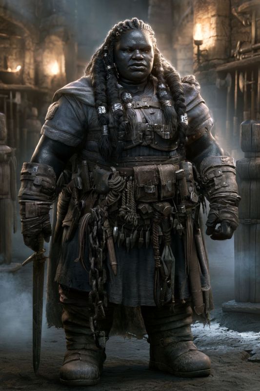 Trainer: Dark Dwarf, Woman