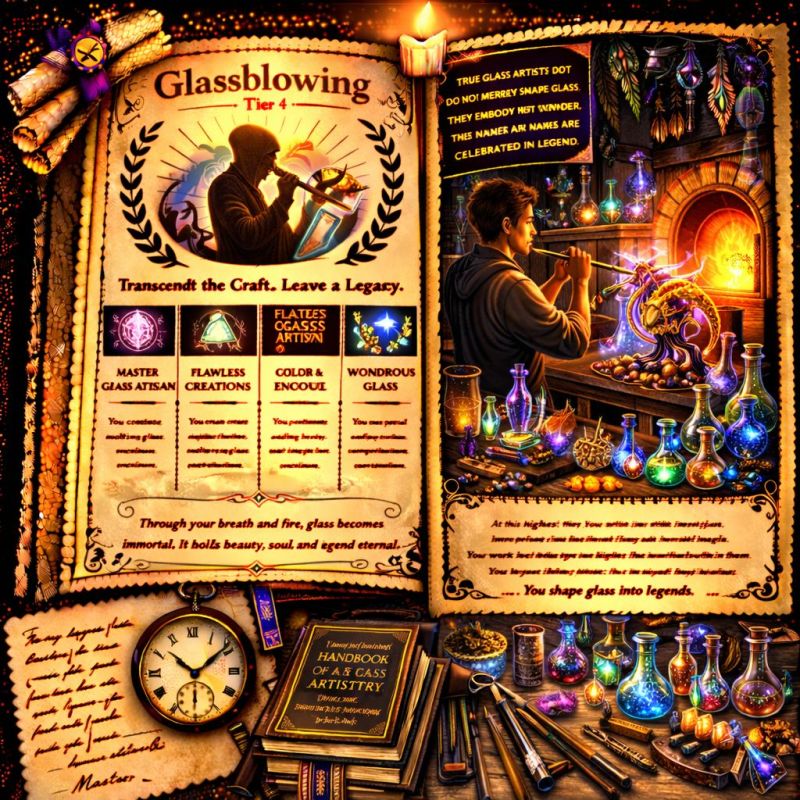 Skill Book: Glassblowing - Tier 4