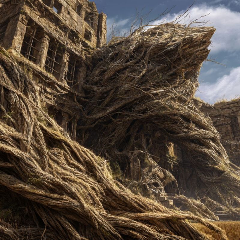 Rubble, Fiber, Large