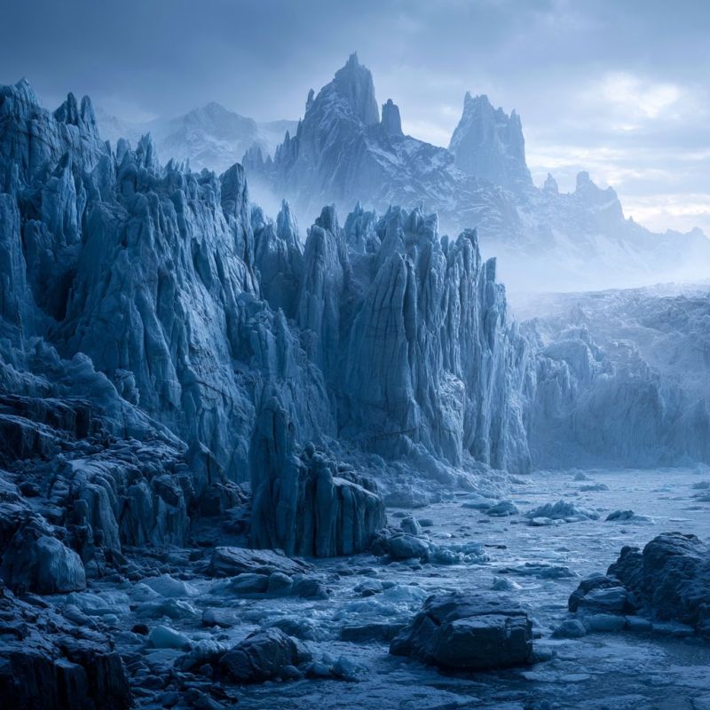 Glacier, Large