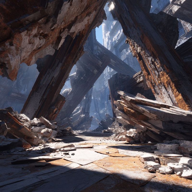 Rubble, Steel, Colossal 3