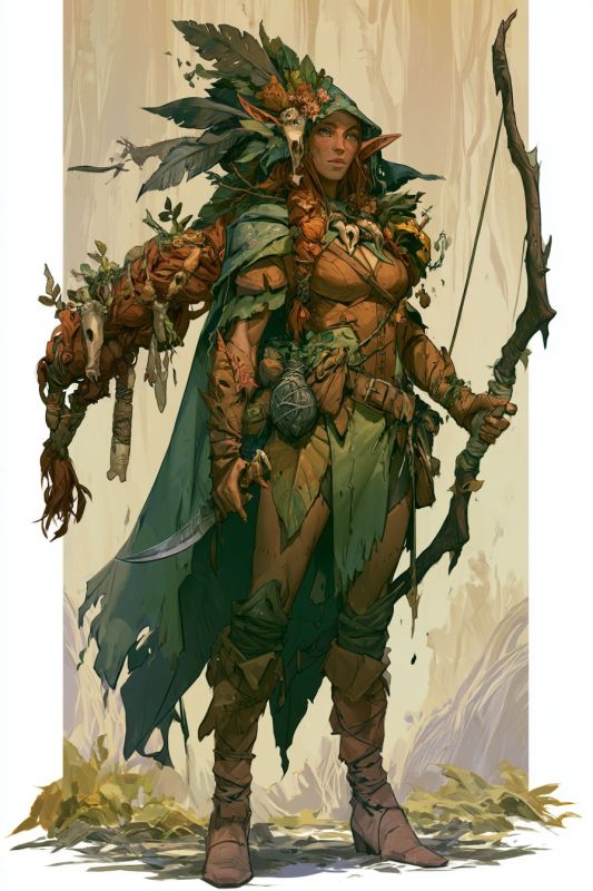 Trainer: Wood Elf, Woman 3