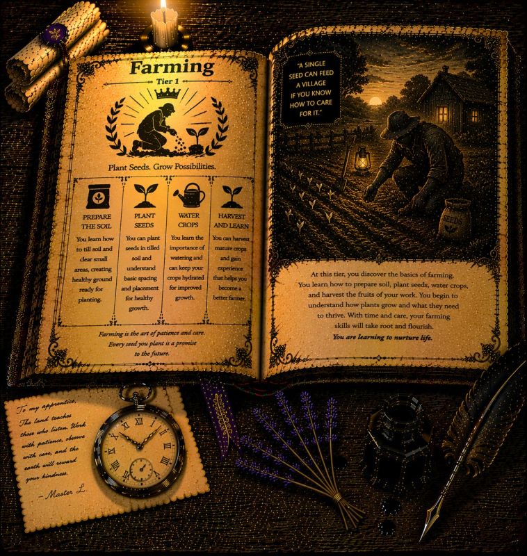 Skill Book: Farming - Tier 1