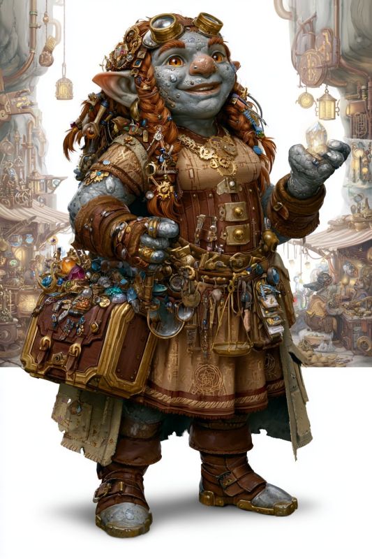 Merchant: Rock Gnome, Woman 3