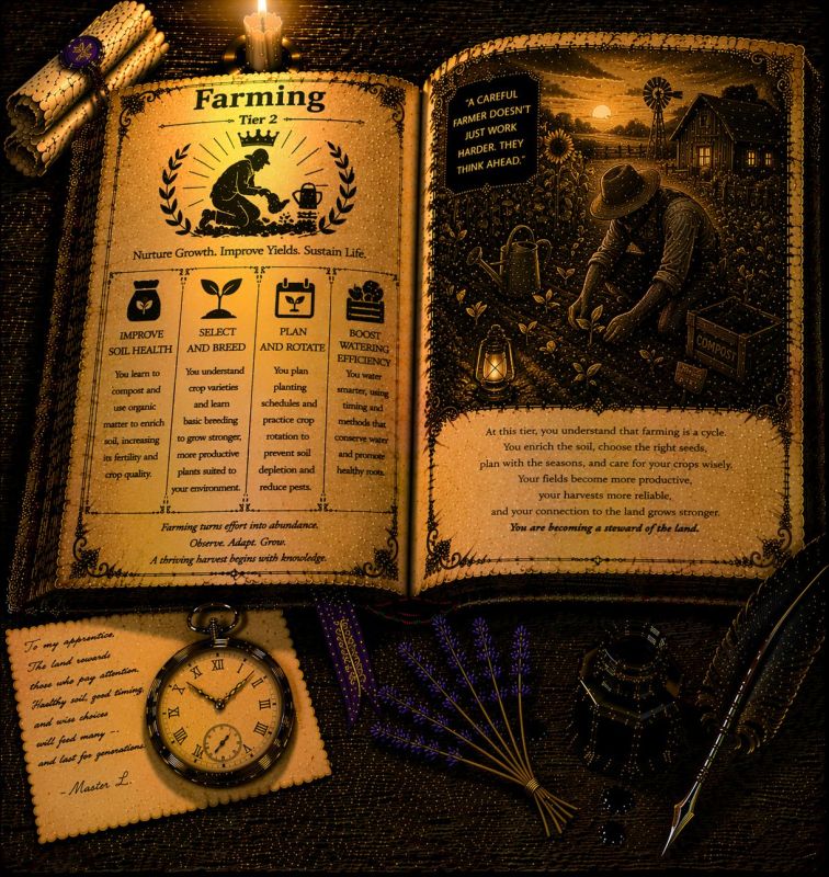Skill Book: Farming - Tier 2