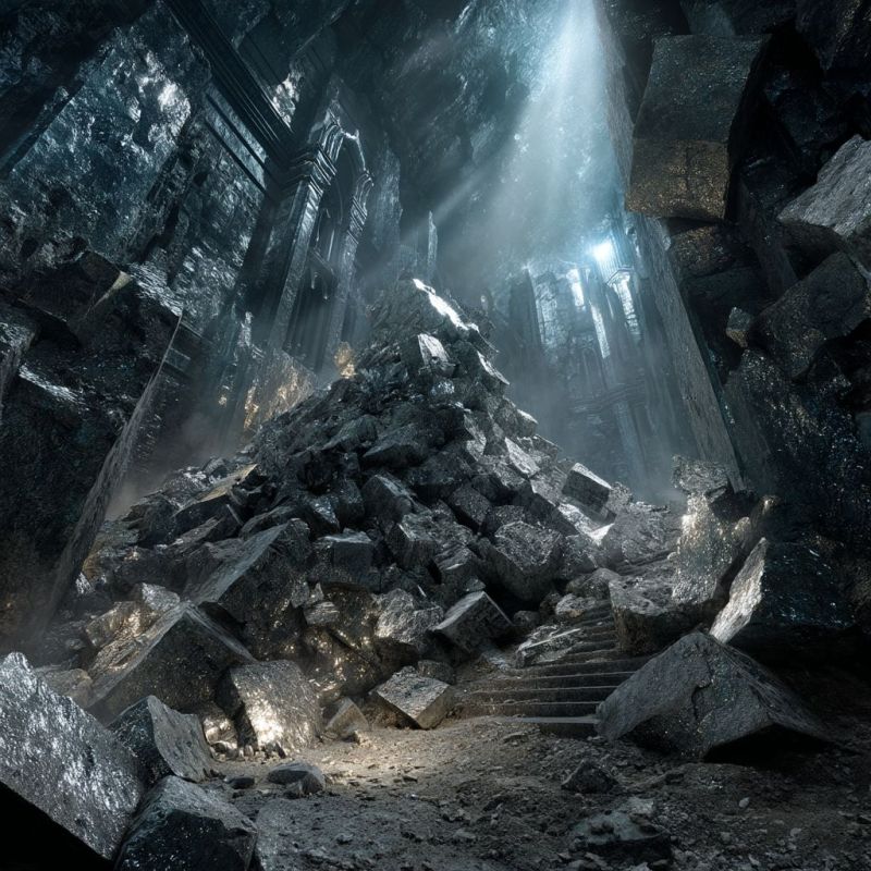 Rubble, Silver, Huge 4