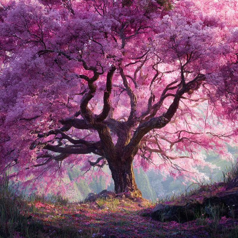 Cherry Blossom Tree, Medium