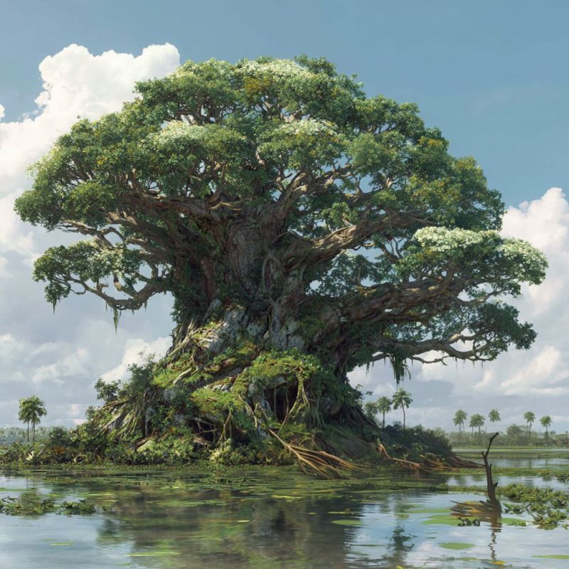 Mangrove Tree, Colossal