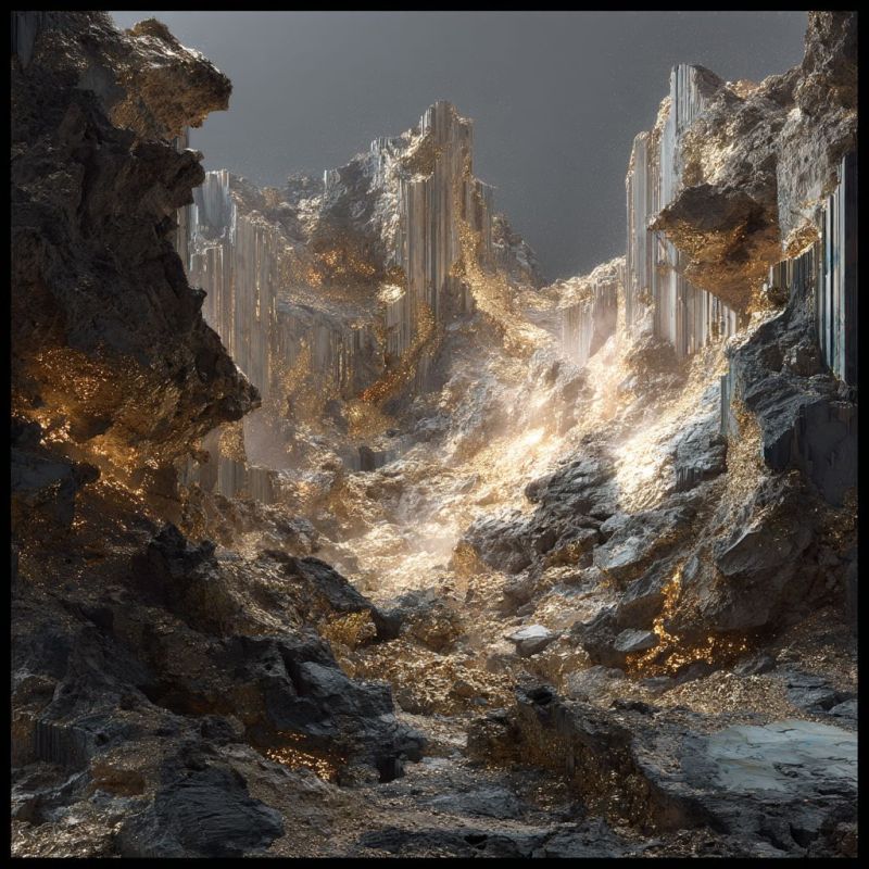 Rubble, Gold, Colossal 3