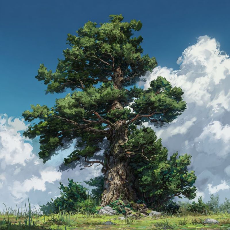 Pine Tree, Medium