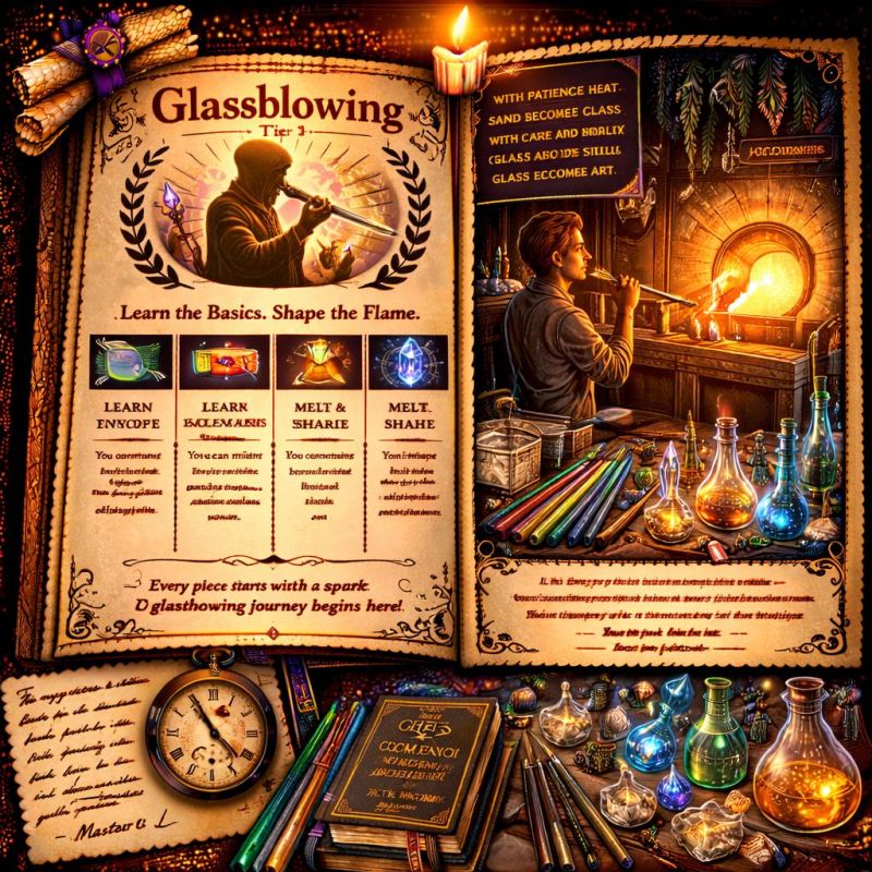 Skill Book: Glassblowing - Tier 1