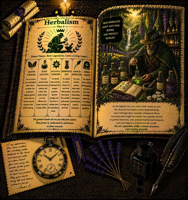 Skill Book: Herbalism - Tier 4