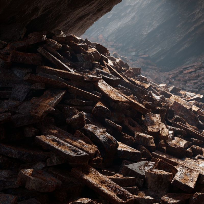 Rubble, Iron, Large 5