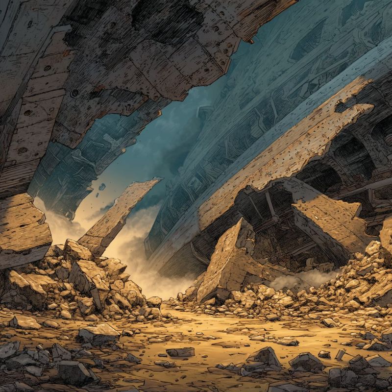 Rubble, Tin, Colossal 2