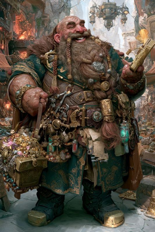 Merchant: Dwarf, Man 4