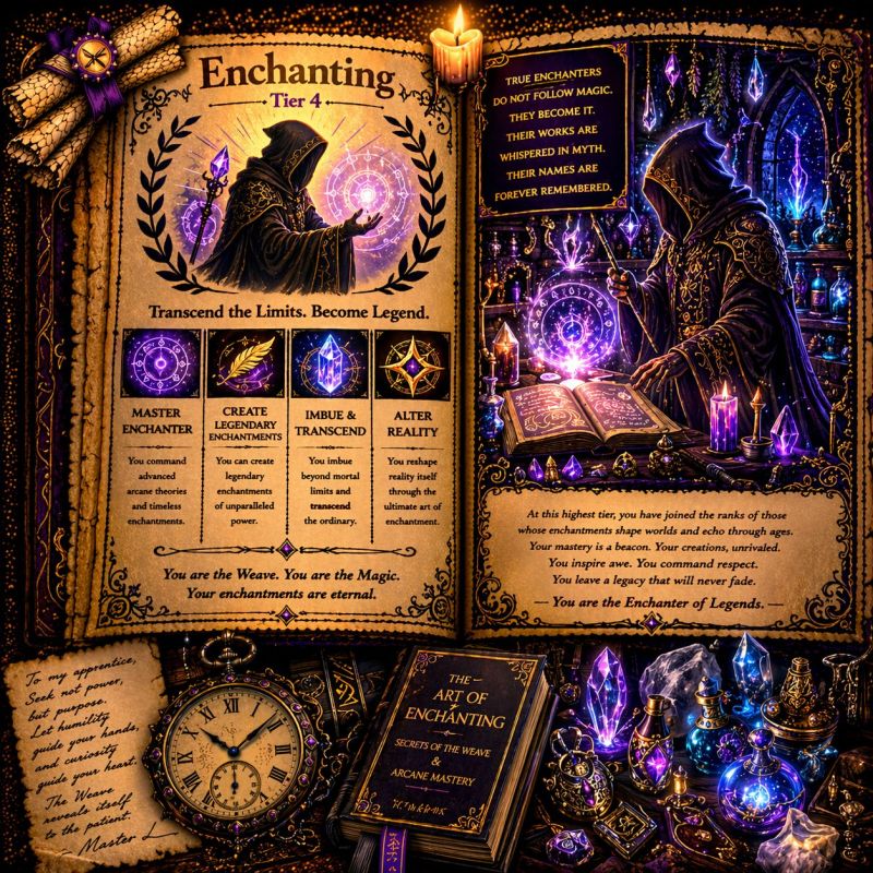 Skill Book: Enchanting - Tier 4