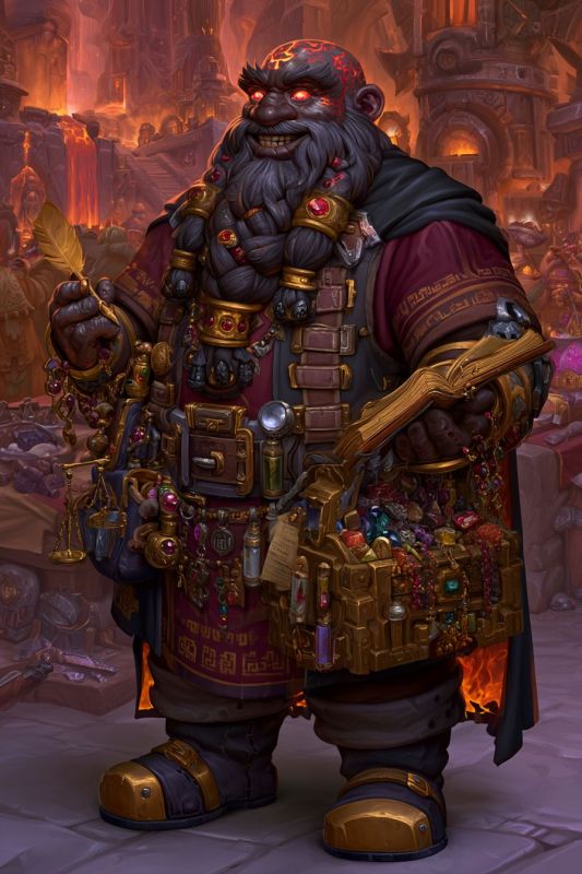 Merchant: Dark Dwarf, Man 8