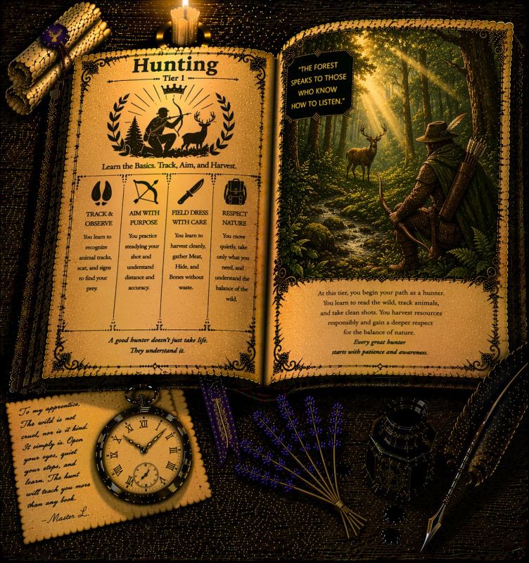 Skill Book: Hunting - Tier 1