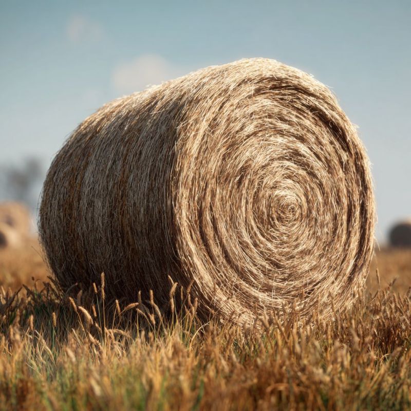 Round Hay Bale, Large