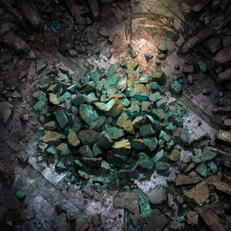 Rubble, Bronze, Huge