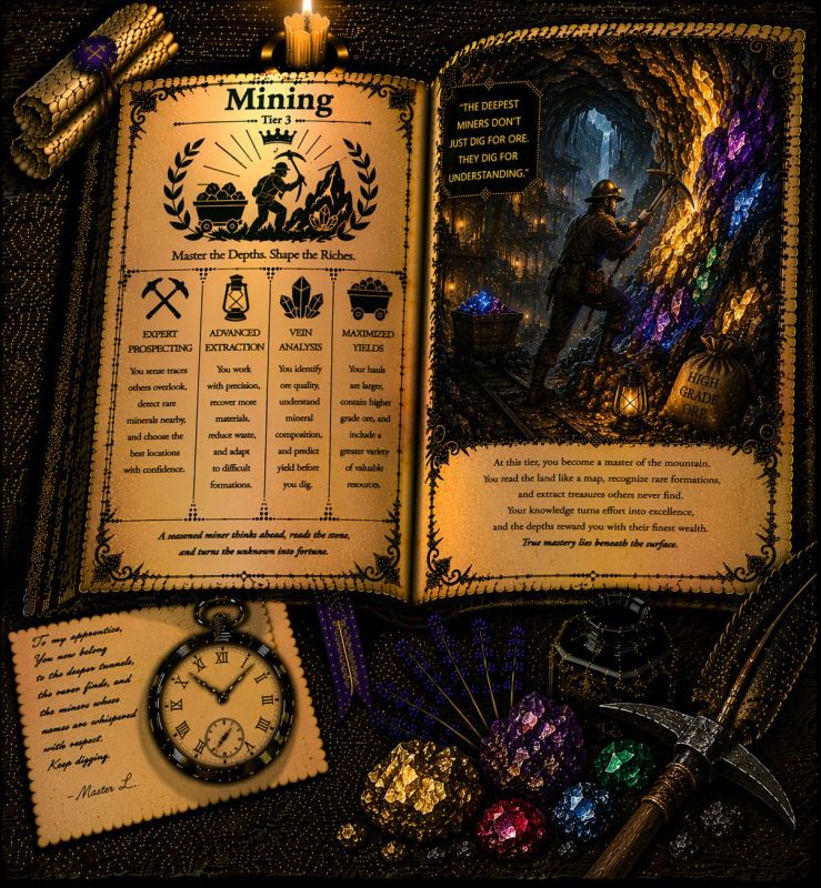 Skill Book: Mining - Tier 3