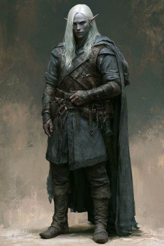 Trainer, Dark Elf, Man 7
