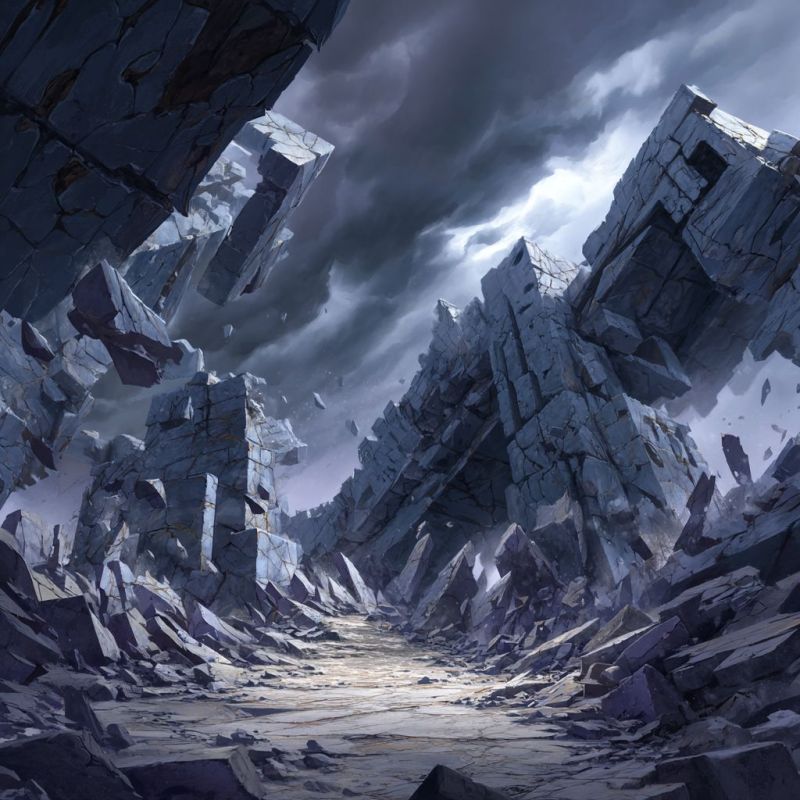 Rubble, Titanium, Huge