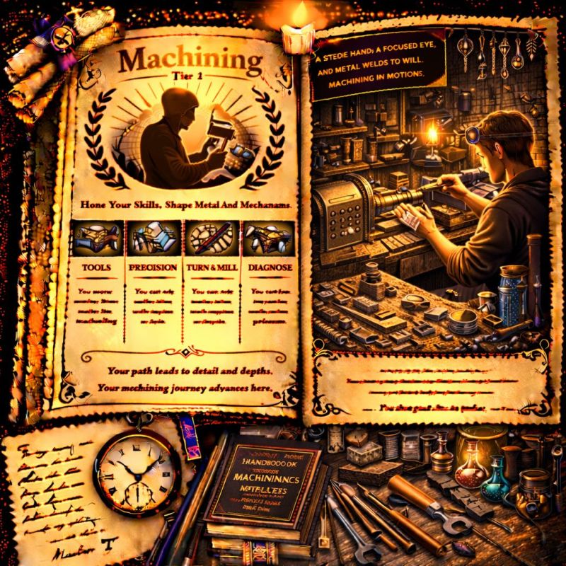 Skill Book: Machining - Tier 2