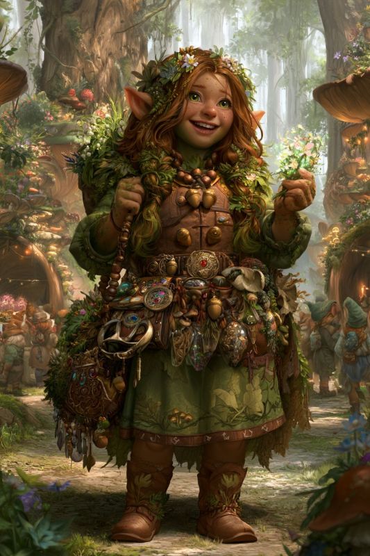 Merchant: Forest Gnome, Woman 2