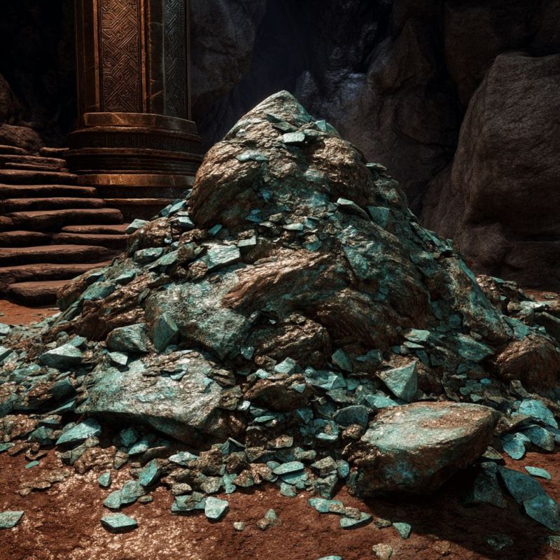 Rubble, Copper, Medium 2