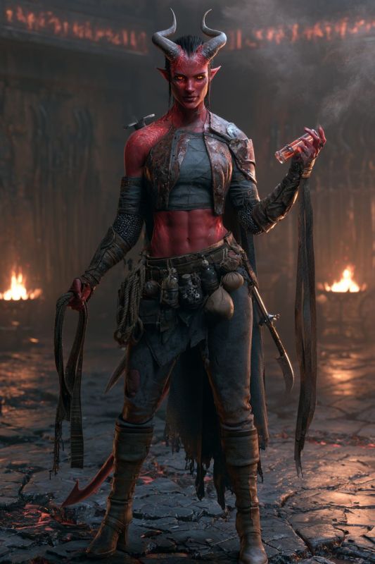 Trainer: Demonfolk, Woman 1