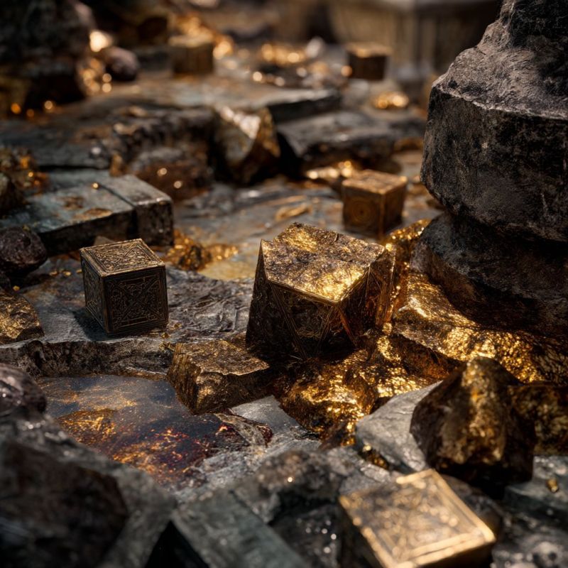 Rubble, Brass, Small 5