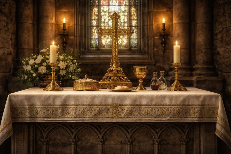 Altar, Large, Wooden 1