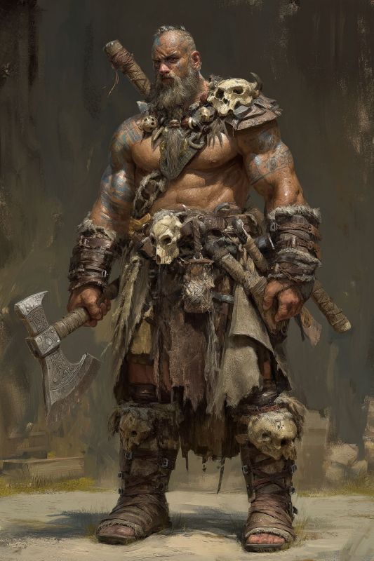 Barbarian - Tier 1 (Template) 5