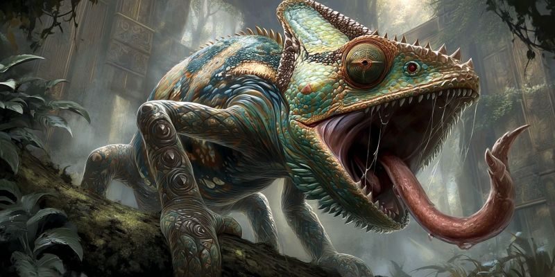 Giant Chameleon 1