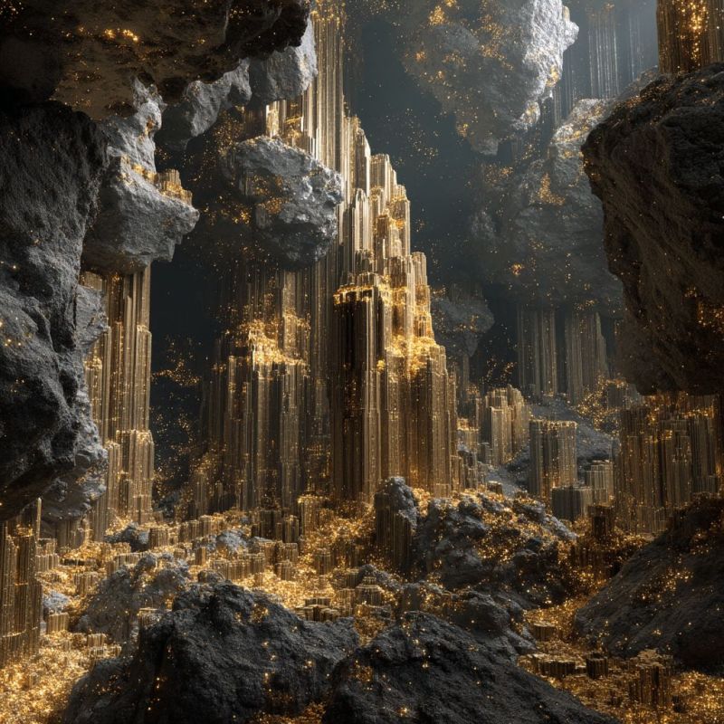 Rubble, Gold, Colossal 4