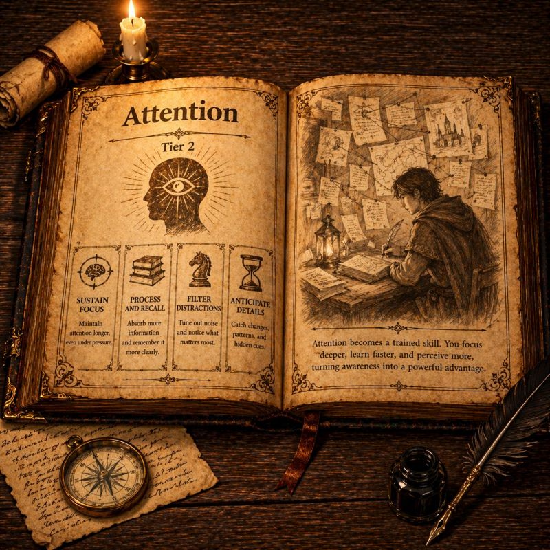 Skill Book: Attention - Tier 2