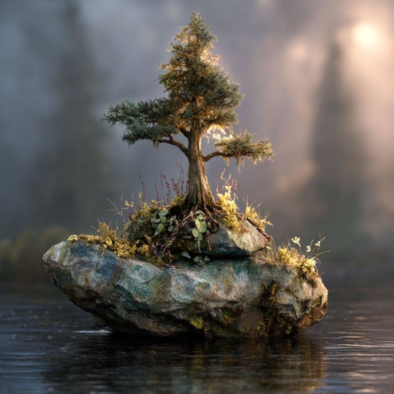 Cypress Tree, Tiny