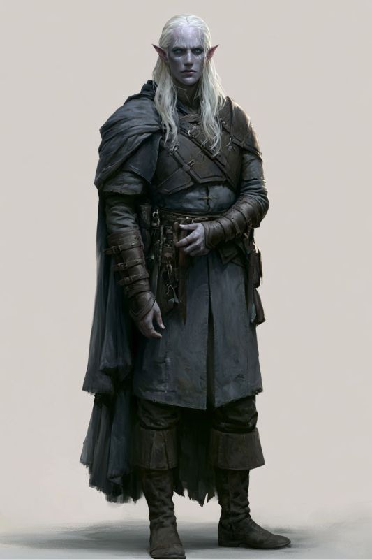 Trainer, Dark Elf, Man 8