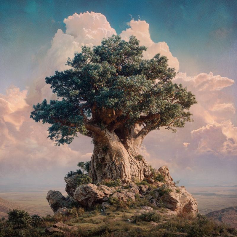 Baobab Tree, Medium